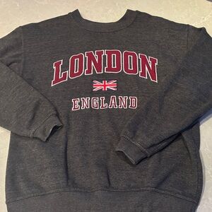 Gray London England Sweater